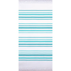 Nostalgic Flat Woven Terry with Fringe Towels 100% Cotton 36" x 70" (Case of 12)