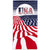 USA Sun & Flag 100% Cotton Velour Beach Towels 30" x  60" (Case of 12)