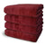 Terry Velour 100 % Cotton Beach Towels 34 x 70 Inches #CFBT34x70VC (Case of 24 Towels)