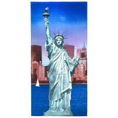 Statue of Liberty 100% Cotton Velour Beach Towels 30" x  60" (Case of 12)