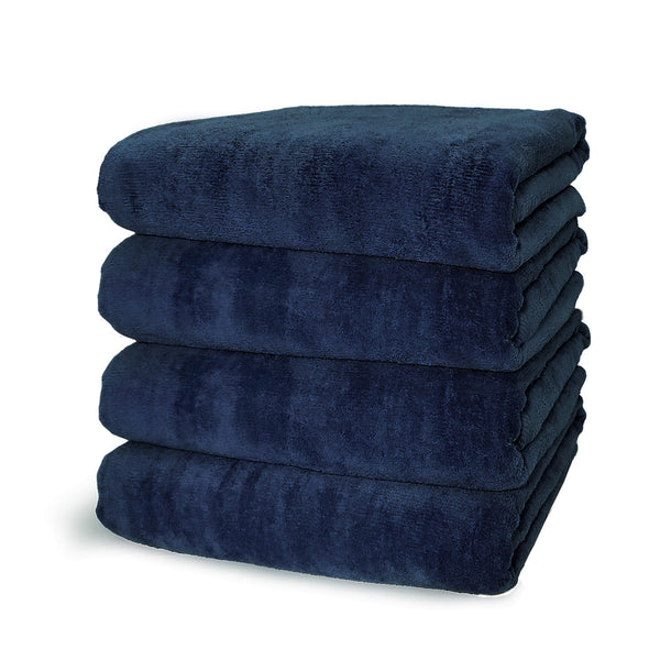 Terry Velour 100 Cotton Beach Towels 32 x 64 Inches Case of 24