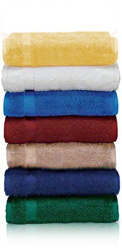 Plain Cotton Bath Towel, Size: 30x60 Inch