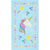 28" X 51" Unicorn Diamonds Velour Beach Towel 100% Cotton