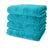 Terry Beach Towels 34" x 70" by Royal Comfort 100% Cotton Velour 19 lbs/Dz 100% Ring Spun