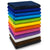 Terry Velour 100% Cotton Beach Towel 30" x 60" Solid Colors (CSPK 12pcs)