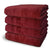 Terry Beach Towels 34" x 70" by Royal Comfort 100% Cotton Velour 19 lbs/Dz 100% Ring Spun