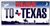 Texas Plate Velour Beach Towel 30 x 60 inch #0014TX