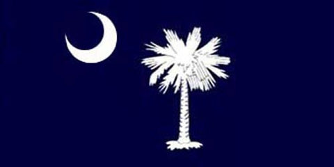 12 South Carolina Flag Beach Towel 30 x 60 #017