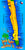 South Padre Island 100% Cotton Velour Beach Towels 30" x  60" (Case of 12) #034A