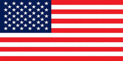 12 USA Flag Velour Beach Towel 30 x 60 inch #030C