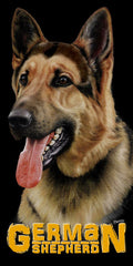 12 German Shepard Velour Beach Towels 30 x 60 inch #063-GS