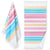 Nostalgic Flat Woven Terry with Fringe Towels 100% Cotton 36" x 70" (Case of 12)