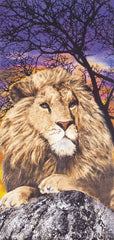 Lion of the Mountain 100% Cotton Velour Beach Towels 30"x  60" (Case of 12)