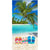 New Sunny Day Flip Flops 100% Cotton Velour Beach Towels 30" x  60" (Case of 12)