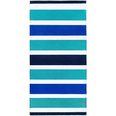 Sea Tones 100% Cotton Velour Beach Towels 30" x  60" (Case of 12)