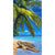 Turtle at the Beach 100% Cotton Velour Beach Towels 30" x  60" (Case of 12)