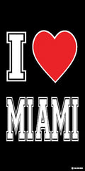 12 I Love Velour Beach Towels 30 x 60 Inch #800