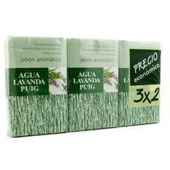 Agua Lavanda by Puig Soap Original Scent 4.4 oz.  (12/3-Pack) (36 Bars)