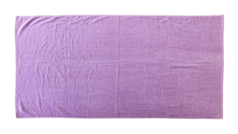 Economy Light Weight Terry Velour Beach Towels 28 x 58 Inches (Case of 36 Towels)