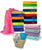 Terry Velour 100% Cotton Beach Towels 32 x 64 Inches (Case of 24)