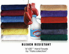 Bleach Resistant Hand Towels by Paris Collection