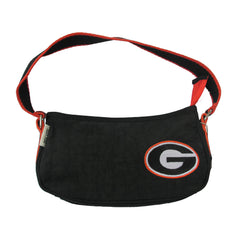 Georgia Bulldogs Small Canvas Clutch Bag 10" x 2" x 6"