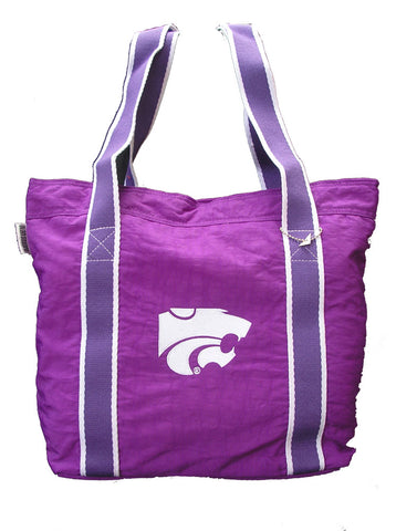 Kansas State Wildcats Large Canvas Tote Bag 15"x 5" x 12"