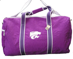 Kansas State Wildcats Canvas Duffle Bag 22" x 5" x 14