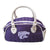 Kansas State Wildcats Mesh/Leather Purse Size 11" x 5" x 6" Creations by Alan Stuart