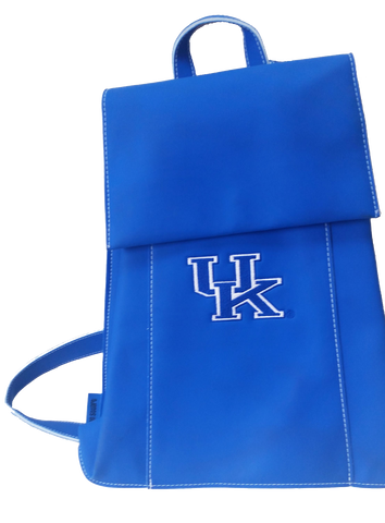Kentucky Wildcats Leather Backpack 10" x 4" 14"