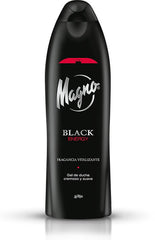 Magno Shower Gel Black Energy Scent (Black Bottle) 18.95 oz./ 550 ml (Case of 12)