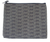Wefted Weave by Alan Stuart, NY Small Flat Cosmetic Bag 5.25" x 4"