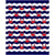 Multi Crabs 100% Cotton Velour Beach Blanket for Two 58" x 74" (Case of 6)