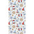 Nautical Stripes 100% Cotton Velour Beach Towels 30" x  60" (Case of 12)