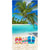 Florida Sunny Day Flip Flops 100% Cotton Velour Beach Towels 30"x 60" (Case of 12)