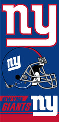12 New York Giants Double Covered Velour Beach Towel 28 x 58 Inch #9110081