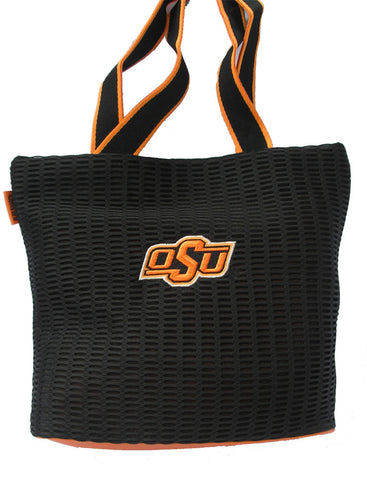 Oklahoma State Cowboys Large Mesh/Leather 14" x 4" x 13"