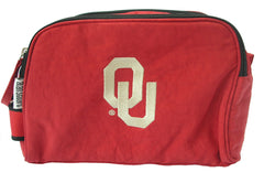 Oklahoma Sooner Canvas Dopp Kit Bag 9" x 4" x 7"