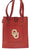 Oklahoma Sooners Large Leather Tote 10" x 4" x 12"