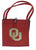 Oklahoma Sooners Small Leather Purse 7 x 6 x 7