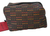 Wefted Weave Small Puff Cosmetic Bag by Alan Stuart, NY 6.25" x 4" x 4"