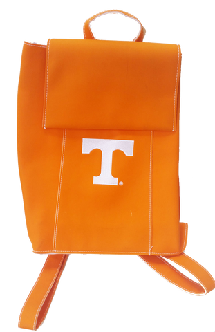 Tennessee Volunteers Leather Backpack 10" x 4" x 14"