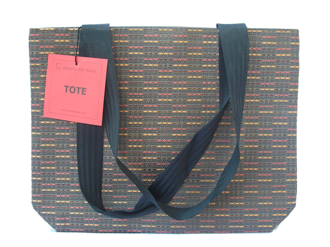 Wefted Weave Tote Bag by Alan Stuart, NY 12" x 3" x 11.5"