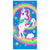 Rainbow Unicorn 100% Cotton Velour Beach Towels 30" x  60" (Case of 12)