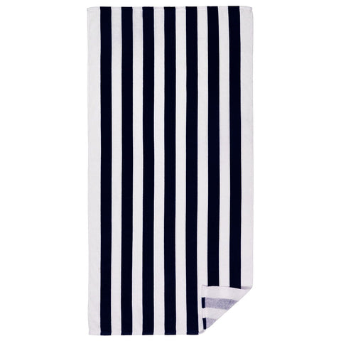 Cabana Stripes Velour Beach Towel 30" x 60" (Case of 12)