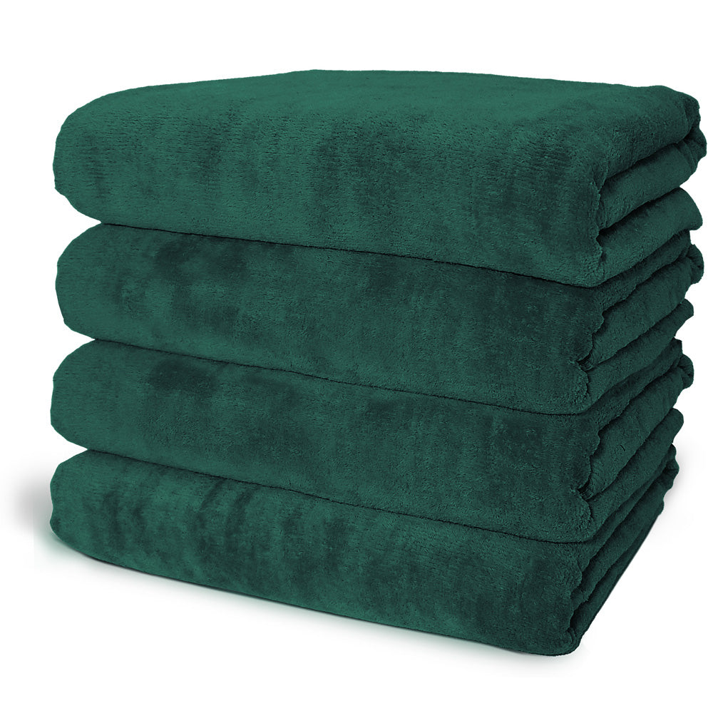Terry Velour 100% Cotton Beach Towels 32 x 64 Inches (Case of 24