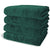 24 Terry Velour 100% Cotton Beach Towels 32 x 64 Inches