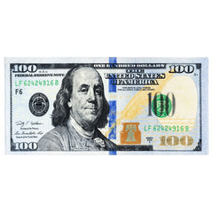New $100 Bill 100% Cotton Velour Beach Towels "30 x 60" (Case of 12)