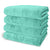 24 Terry Velour 100% Cotton Beach Towels 32 x 64 Inches