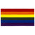 Pride Rainbow 100% Cotton Velour Beach Towels 30"x  60" (Case of 12)